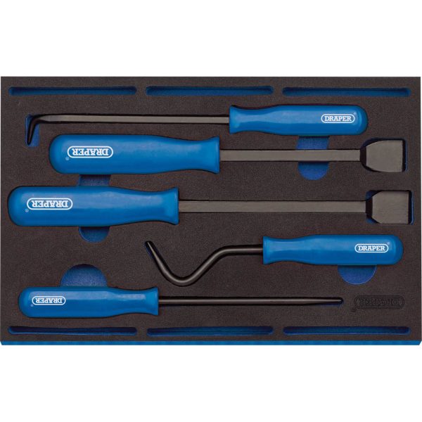 Draper 5 Piece Scraper and Remover Set in Eva Insert Tray