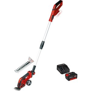 Einhell GE-CG 18/100 Li T 18v Cordless Grass Shears and Handle