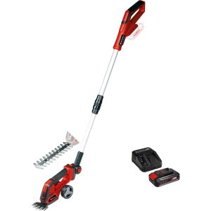Einhell GE-CG 18/100 Li T 18v Cordless Grass Shears and Handle