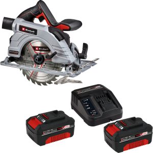 Einhell TE-CS 18/190 Li BL 18v Cordless Brushless Circular Saw 190mm 2 x 4ah Li-ion Charger No Case