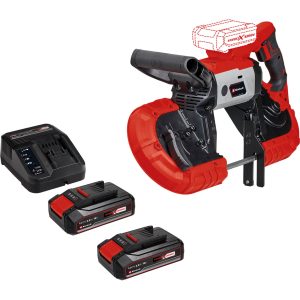 Einhell TE-MB 18/127 Li 18v Cordless Bandsaw 2 x 2.5ah Li-ion Charger No Case