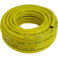 Faithfull Heavy Duty Reinforced Builders Hose 1/2" / 12.5mm 30m Yellow