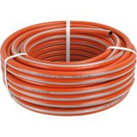 Faithfull Prestige Heavy Duty Garden Hose Pipe 1/2" / 12.5mm 30m Grey & Orange