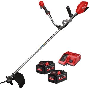 Milwaukee M18 FBCU Fuel 18v Cordless Brushless Brush Cutter 400mm 2 x 8ah Li-ion Charger