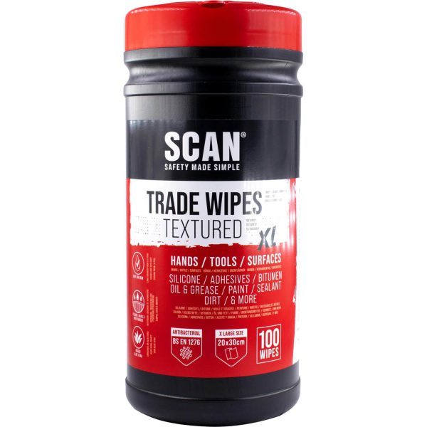 Scan Heavy Duty Trade Wipes