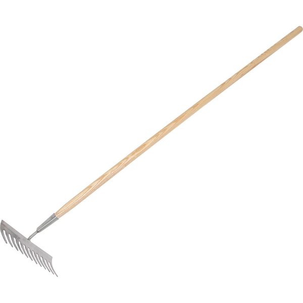 Wilkinson Sword Stainless Steel Soil Rake 1.5m