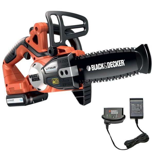 Black and Decker GKC1820L 18v Cordless Chainsaw 200mm 1 x 2ah Li-ion Charger