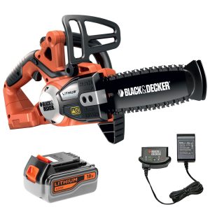 Black and Decker GKC1820L 18v Cordless Chainsaw 200mm 1 x 4ah Li-ion Charger