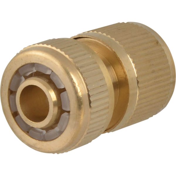 Faithfull Brass Female Water Stop Connector 1/2" / 12.5mm Pack of 1