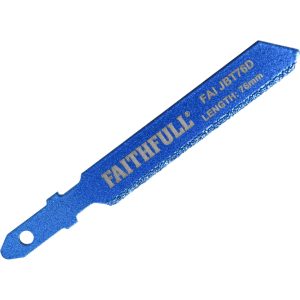 Faithfull T76D Diamond Grit Jigsaw Blade