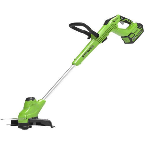 Greenworks G40T5 40v Cordless Grass Trimmer and Edger 300mm 1 x 2ah Li-ion Charger