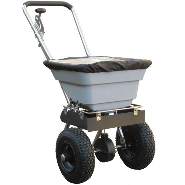 Handy THSS80 Stainless Steel Push Feed, Grass and Salt Broadcast Spreader