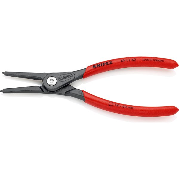 Knipex 49 11 External Straight Precision Circlip Pliers 19mm - 60mm