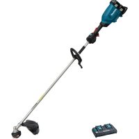 Makita DUR369L Twin 18v LXT Cordless Brushless Grass Trimmer 430mm 2 x 5ah Li-ion Charger