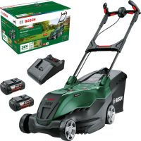 Bosch ADVANCEDROTAK 36V-40-650 36v Cordless Rotary Lawnmower 400mm 2 x 4ah Li-ion Charger