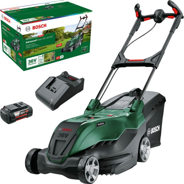 Bosch ADVANCEDROTAK 36V-40-650 36v Cordless Rotary Lawnmower 400mm