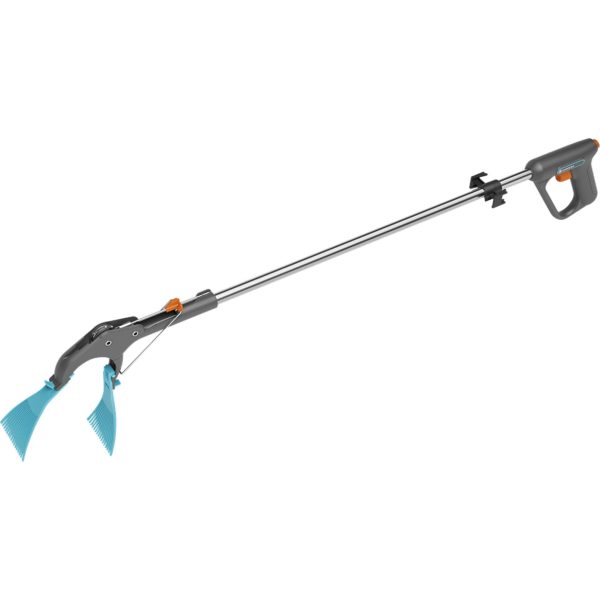 Gardena 4 in 1 Litter Picker, Gripper and Rake with Spike