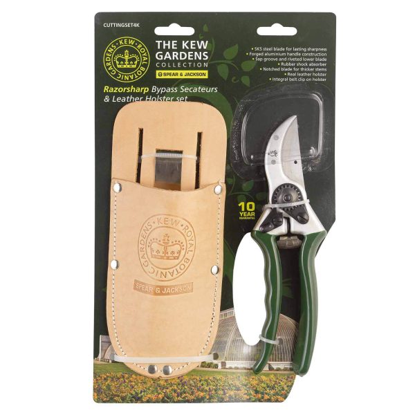 Kew Gardens Bypass Secateurs and Holster Set