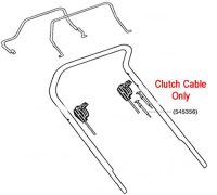 AL-KO Replacement Drive Cable (AK545356)