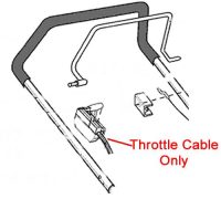 AL-KO Replacement Throttle Cable (AK549670)