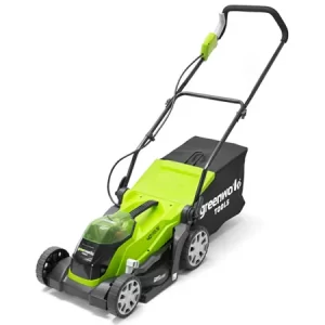 Greenworks G40LM35K2 40v Cordless mower c/w battery & charger