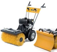 Stiga SWS 800G Self-Propelled Sweeper With Snow Blade