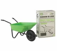 The Walsall Shire Multi-purpose 90L Barrow in a Box - Lime - BSHLIMP