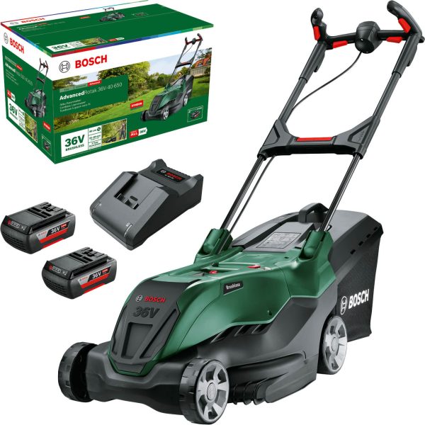 Bosch ADVANCEDROTAK 36V-40-650 36v Cordless Rotary Lawnmower 400mm