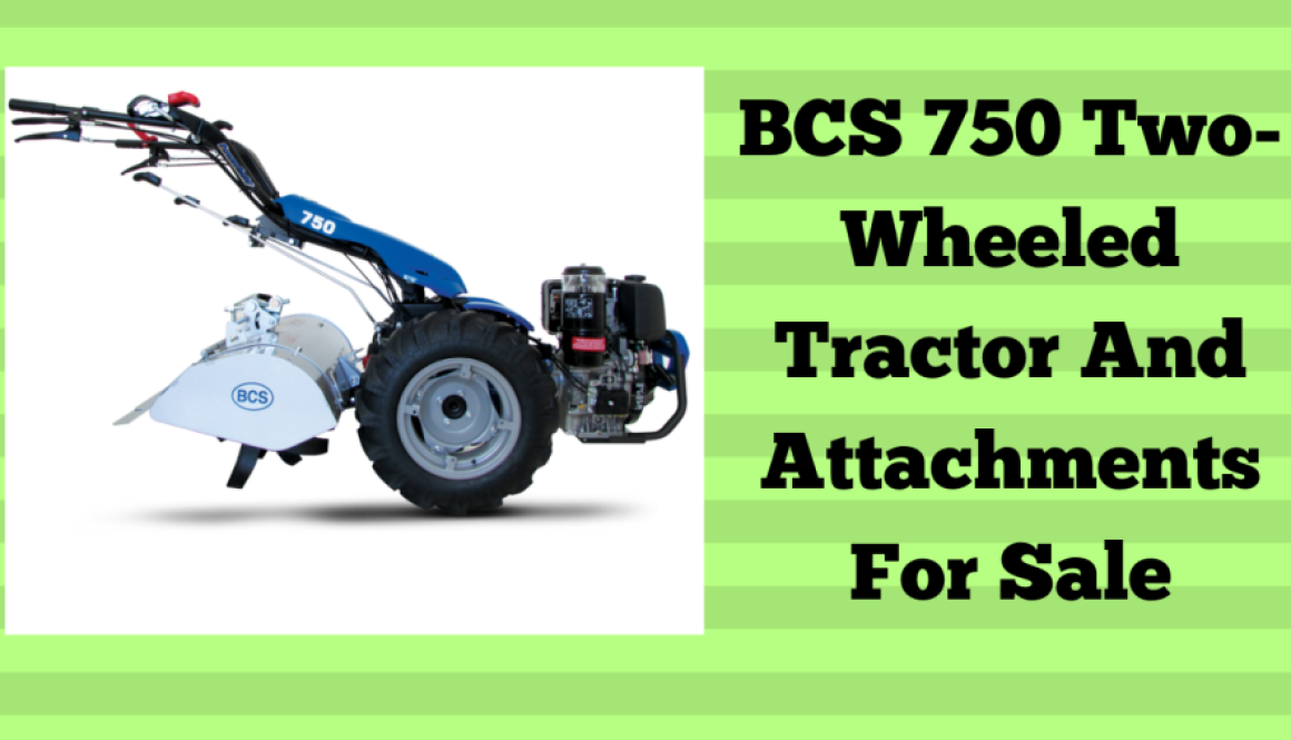 BCS 752 Two Wheeled Tractor And Attachments For Sale