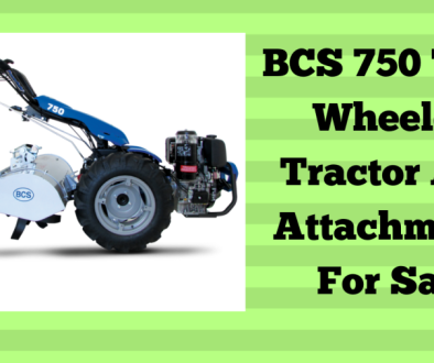 BCS 752 Two Wheeled Tractor And Attachments For Sale