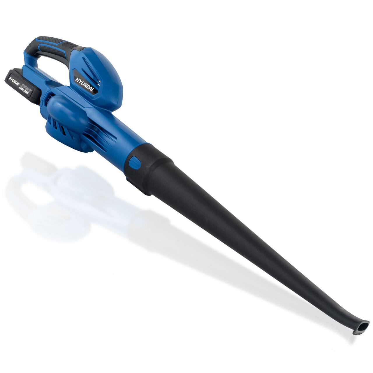Hyundai 20V Cordless Leaf Blower, 141mph Air Speed, Lightweight, 2Ah Li-Ion Battery Powered Garden Blower HY2189, 1x 2Ah Battery