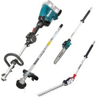 Makita DUX60 Twin 18v LXT Cordless Brushless Split Shaft Garden Multi Tool Set