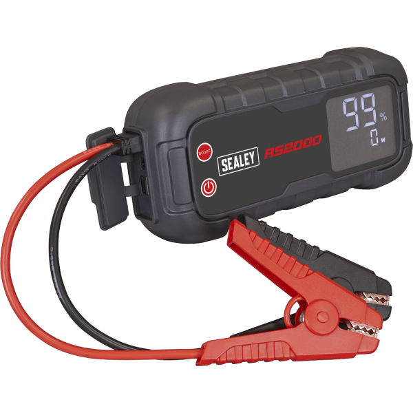 Sealey RS2000 Roadstart 12v Lithium-Ion Jump Starter Power Pack 12v