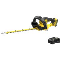 Stanley FatMax V20 18v Cordless Hedge Trimmer 550mm 1 x 4ah Li-ion Charger