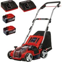 Einhell GE-SA 36/35 Li 36v Cordless Scarifier 350mm 2 x 5.2ah Li-ion Charger