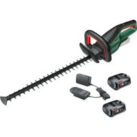 Bosch UNIVERSALHEDGECUT 18V-50 P4A 18v Cordless Hedge Trimmer 500mm 2 x 2ah Li-ion Charger