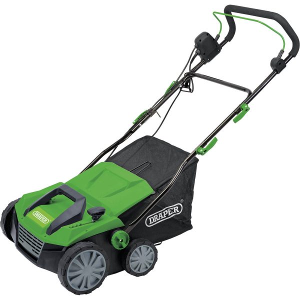 Draper GLAS1800D Lawn Aerator and Scarifier 380mm