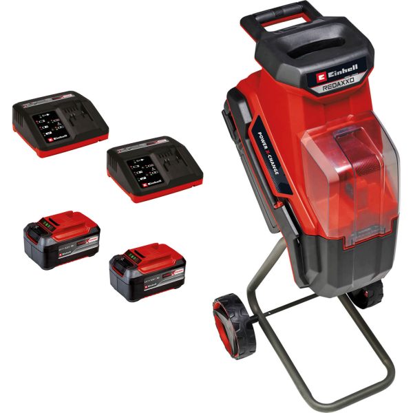 Einhell REDAXXO 36/25 36v Cordless Garden Shredder 2 x 5.2ah Li-ion Charger