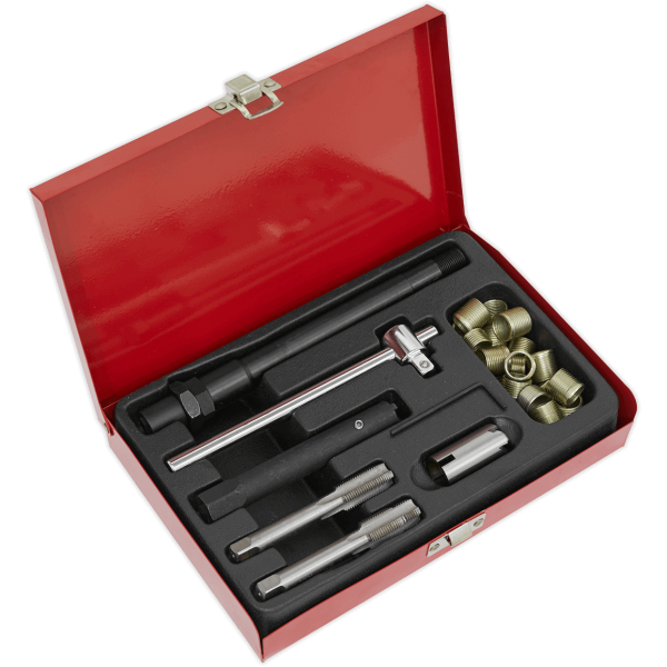 Sealey Spark Plug Thread Repair and Inserts Tool Kit