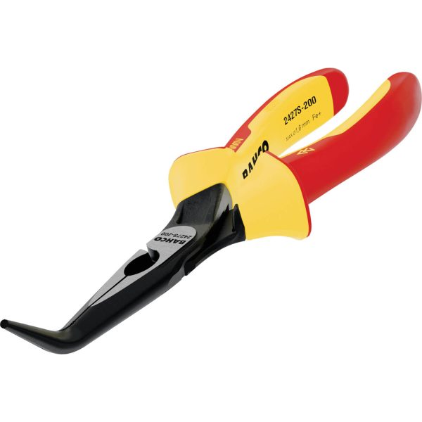 Bahco 2427S ERGO Insulated Bent Nose Pliers 200mm