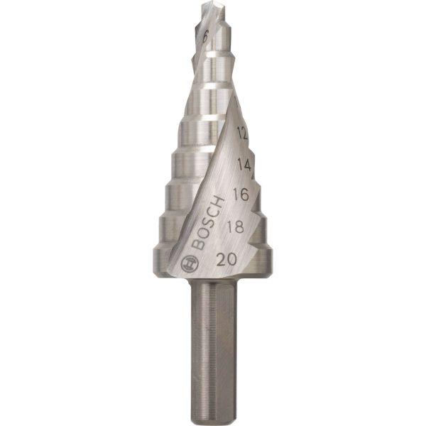 Bosch HSS Step Drill Bit 4mm - 20mm