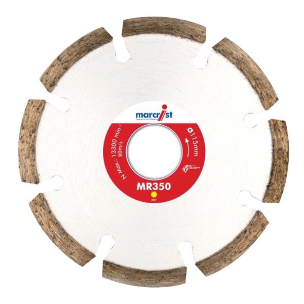 Marcrist MR350 Mortar Raker Diamond Blade