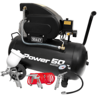 Sealey SAC5020APK Direct Drive Air Compressor 50 Litre 240v