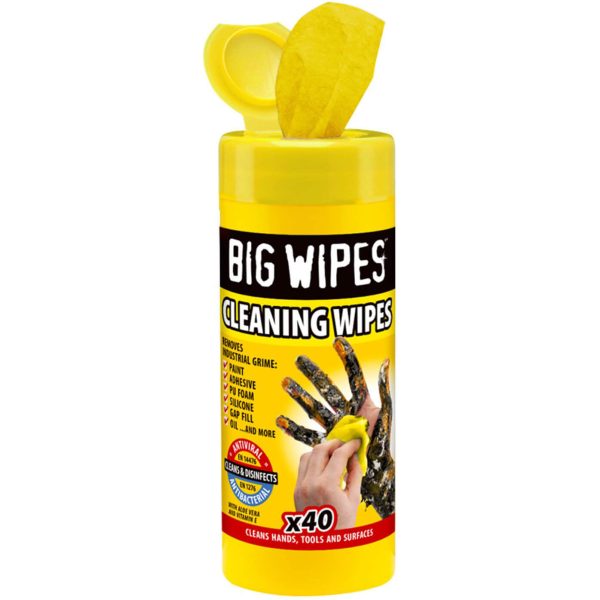 Big Wipes Industrial Anti-Bacterial Cleaning Wipes