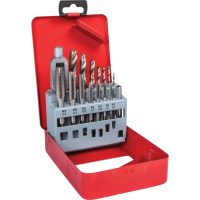 BlueSpot 15 Piece Tap and Drill Bit Set Metric