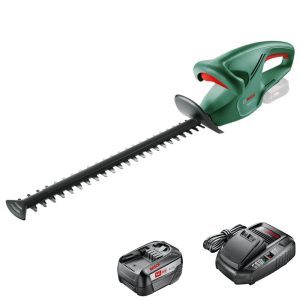 Bosch EASYHEDGECUT 18-45 P4A 18v Cordless Hedge Trimmer 450mm 1 x 6ah Li-ion Charger
