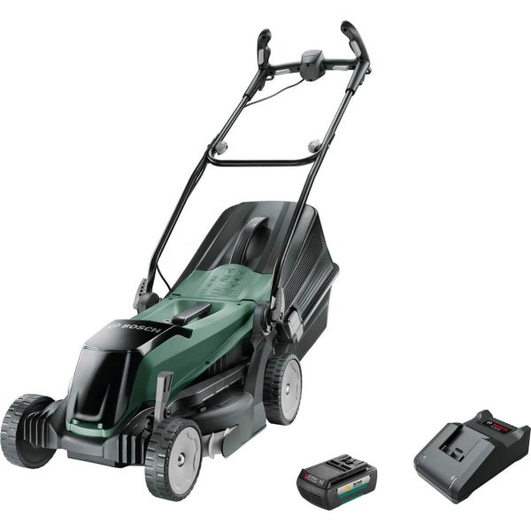 Bosch EASYROTAK 36-550 36v Cordless Rotary Lawnmower 370mm 1 x 2ah Li-ion Charger