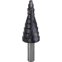 Bosch HSS-AlTiN Step Drill Bit 4mm - 20mm