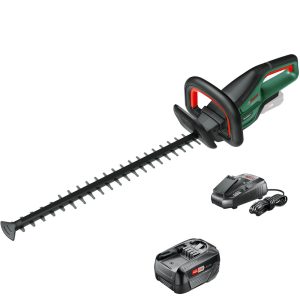 Bosch UNIVERSALHEDGECUT 18V-50 P4A 18v Cordless Hedge Trimmer 500mm 1 x 4ah Li-ion Charger