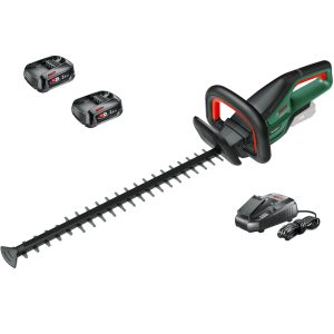 Bosch UNIVERSALHEDGECUT 18V-50 P4A 18v Cordless Hedge Trimmer 500mm 2 x 2.5ah Li-ion Charger